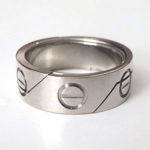 CARTIER Astro LOVE Ring 18K White Gold 7mm